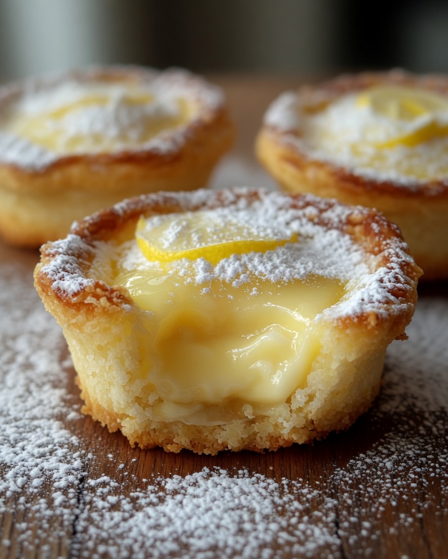 Baby Lemon Impossible Pies