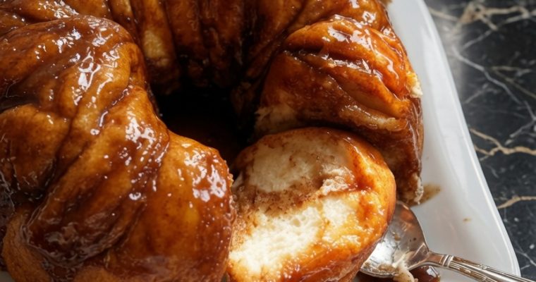 Sticky Biscuit Cinnamon Rolls Ring