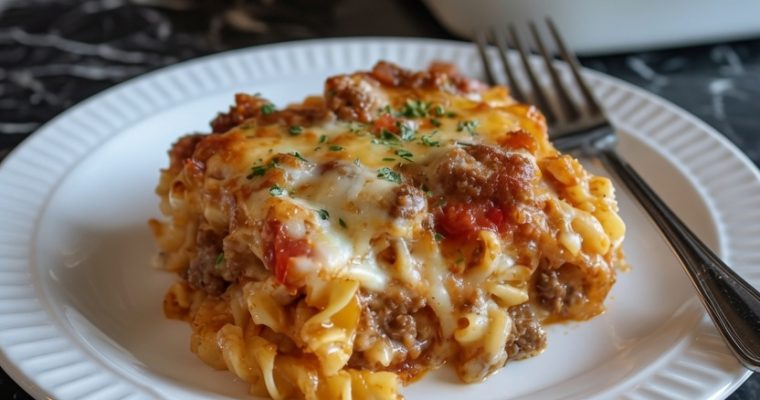 Beef Lombardi Casserole