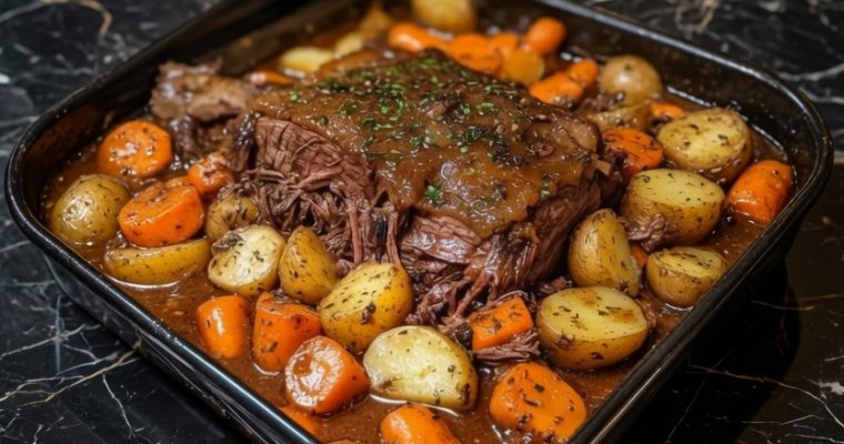 Pot Roast with Potatoes and Carrots