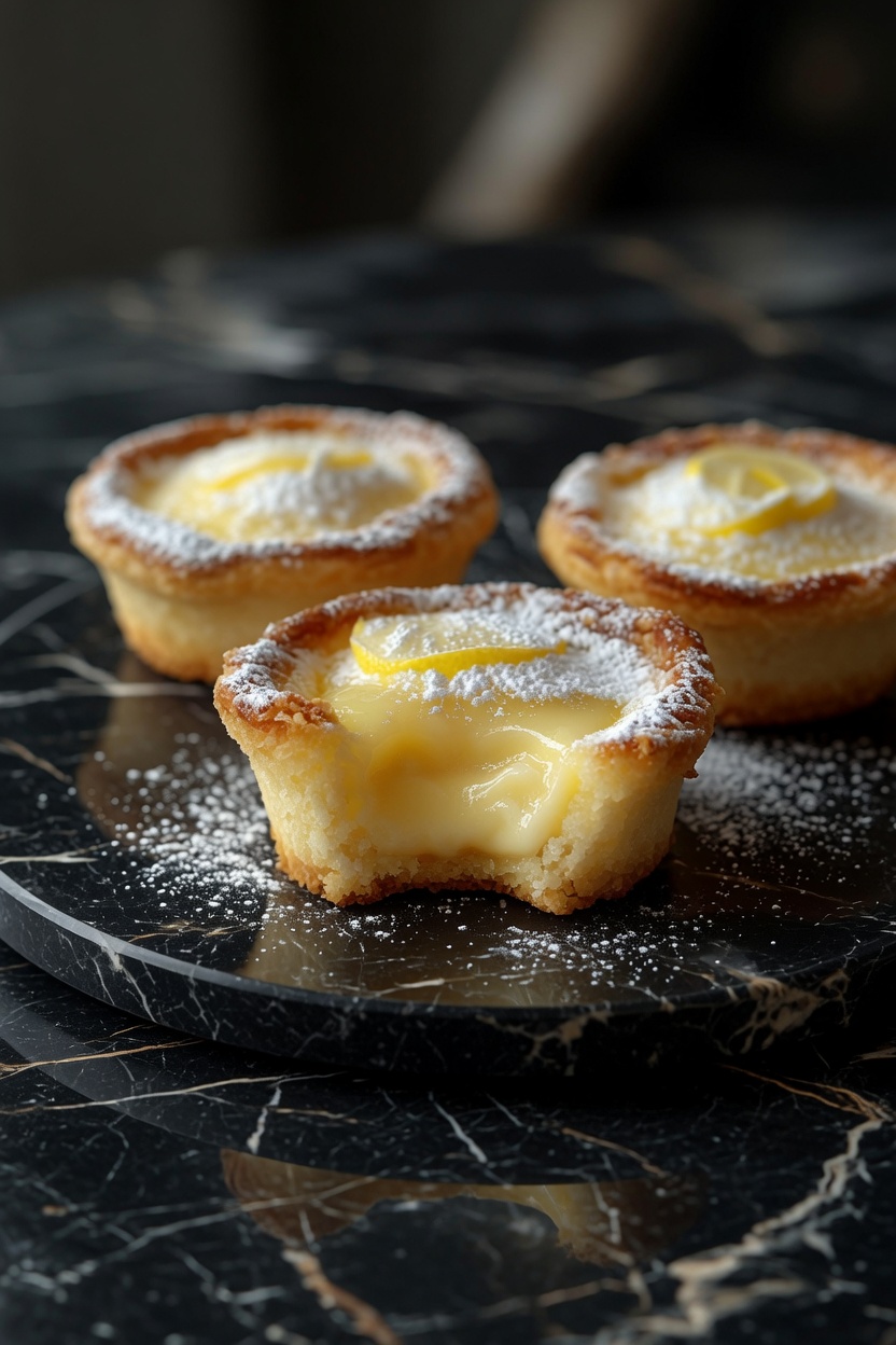 Baby Lemon Impossible Pies