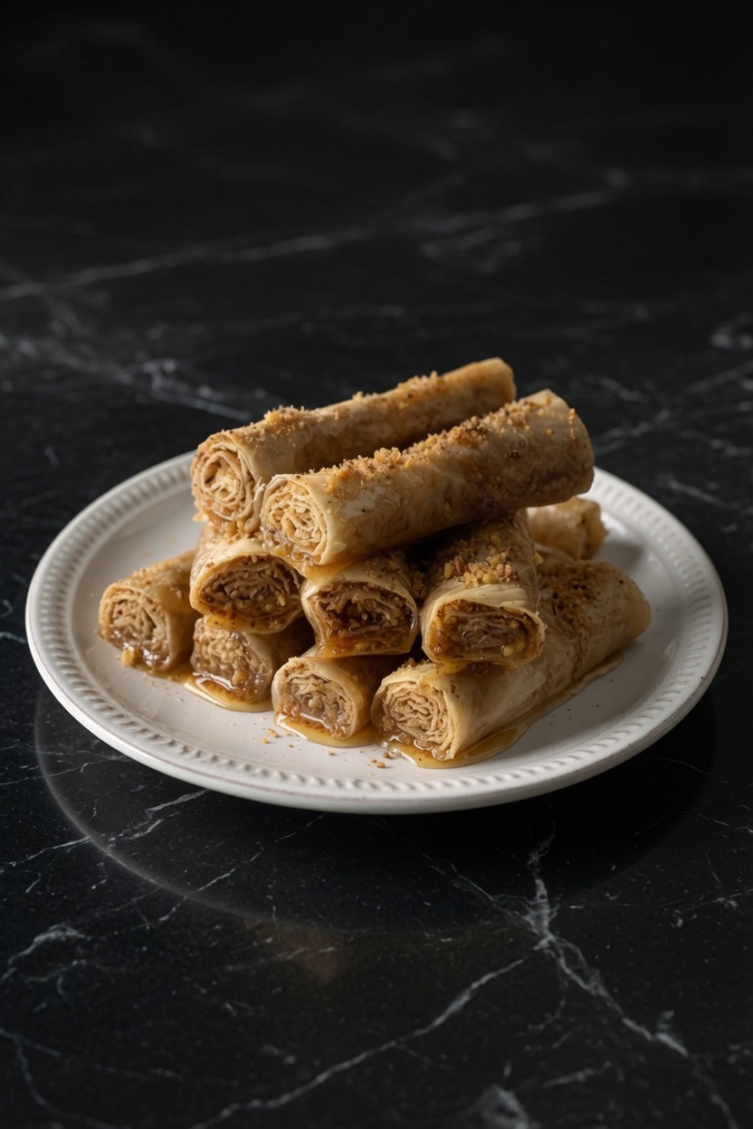 Honey Cinnamon Roll-Ups
