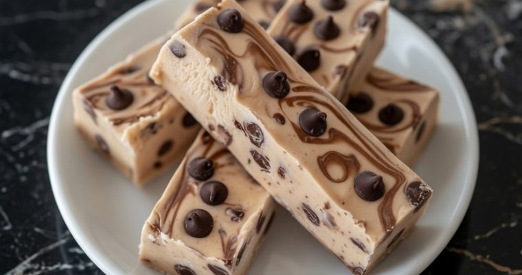 Peanut Butter Frozen Yogurt Bars