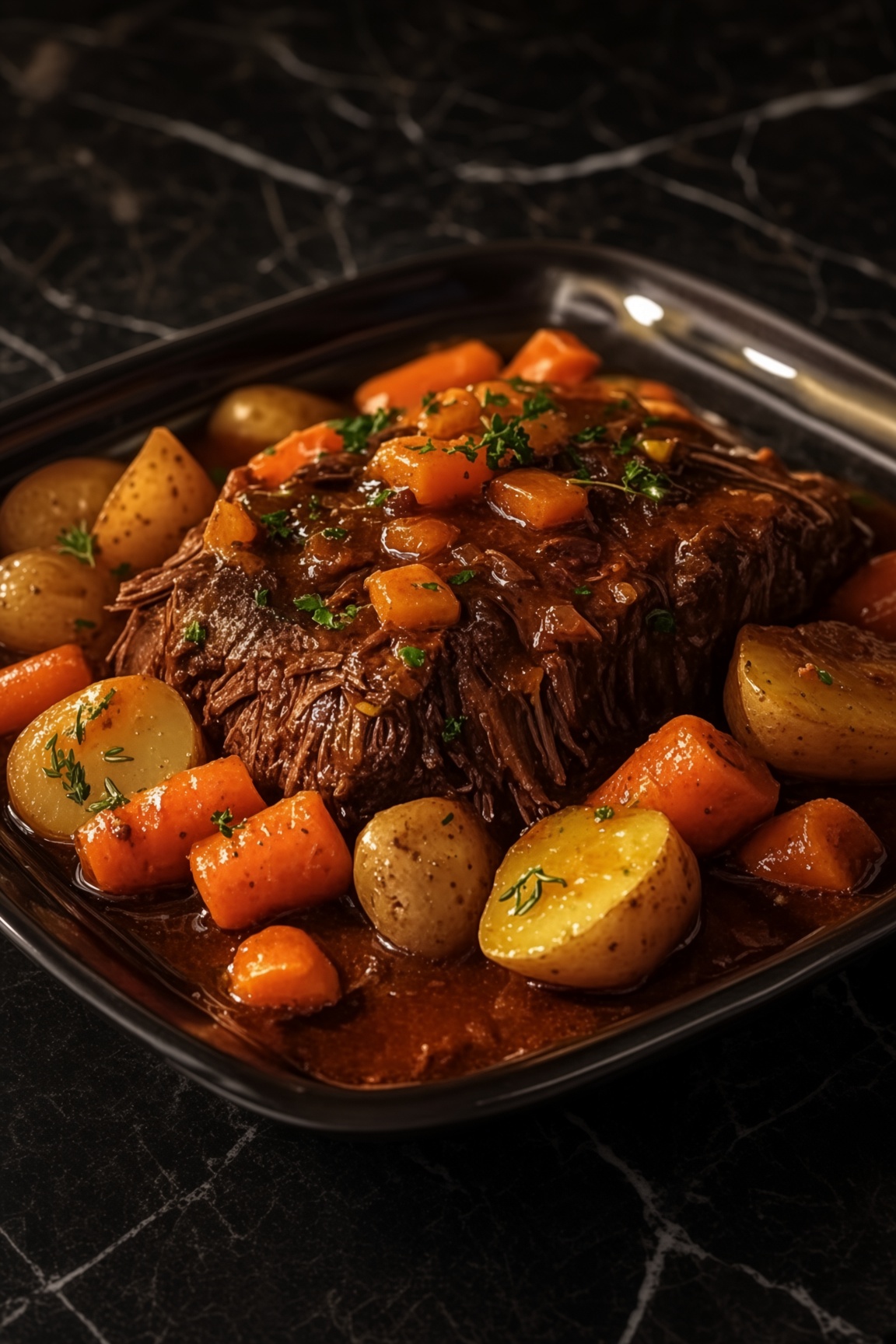 Pot Roast with Potatoes and Carrots