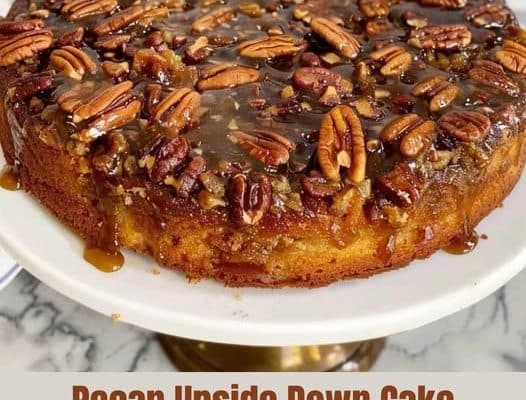 Pecan Upside Down Cake