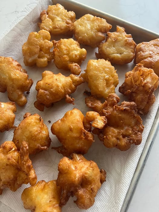AMISH ONION FRITTERS