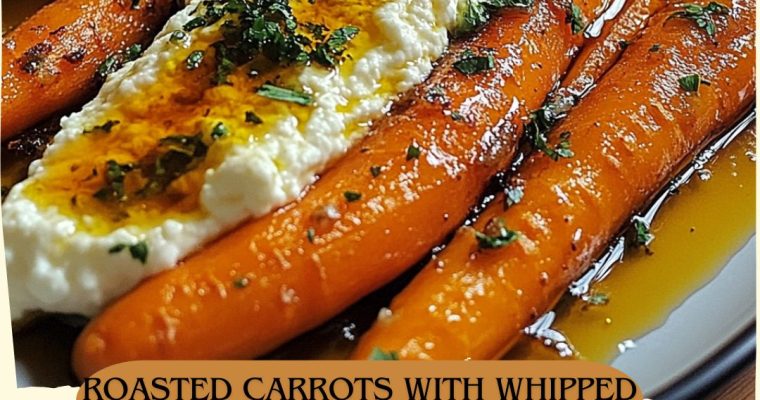 Roasted Carrots with Whipped Ricotta and Hot Honey