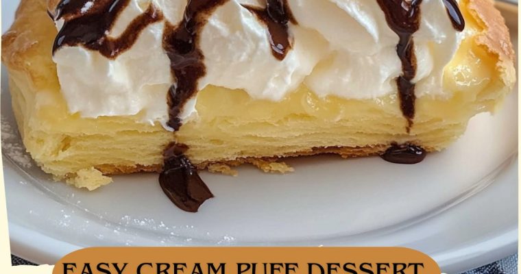 Easy Cream Puff Dessert