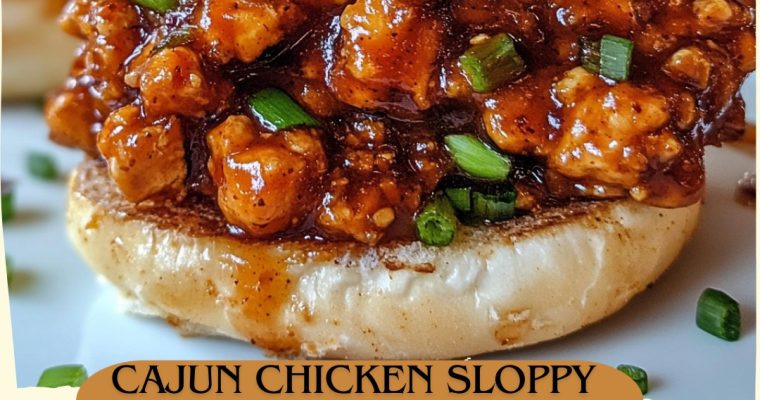 Cajun Chicken Sloppy Joes