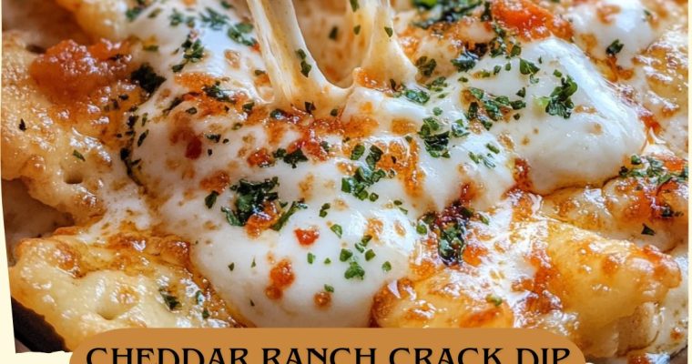 Cheddar Ranch Crack Dip