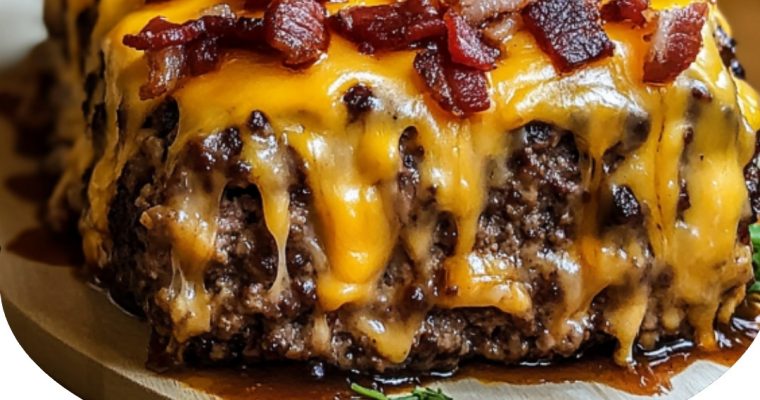 Parmesan Garlic Bacon Cheeseburger Lasagna