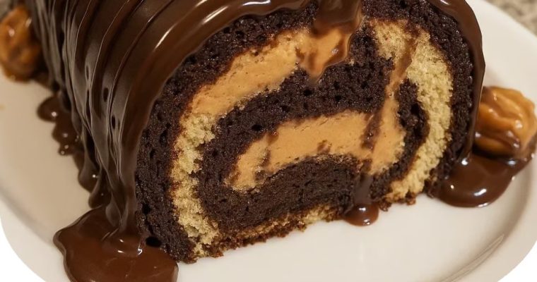 Chocolate & Peanut Butter Dream Roll