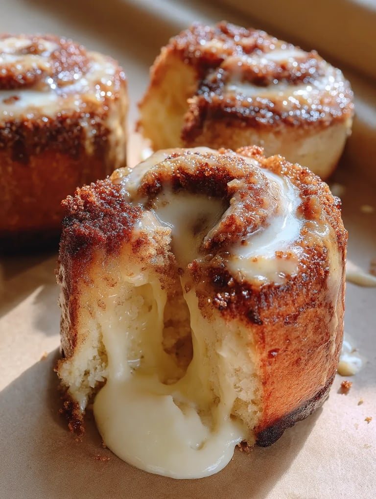 Mini Brown Butter Sourdough Cinnabundts