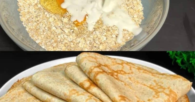 5-Minute Healthy Oat Pancakes