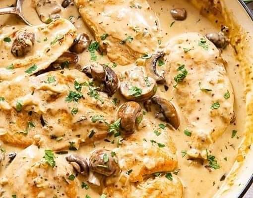 MUSHROOM AND CHICKEN SOUP