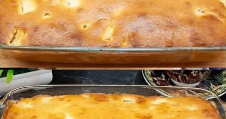Golden Apple Cake Delight