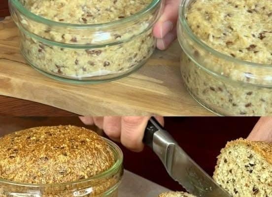 Bread in a Jar in a Minute: No Yeast, No Sugar, and No White Flour!