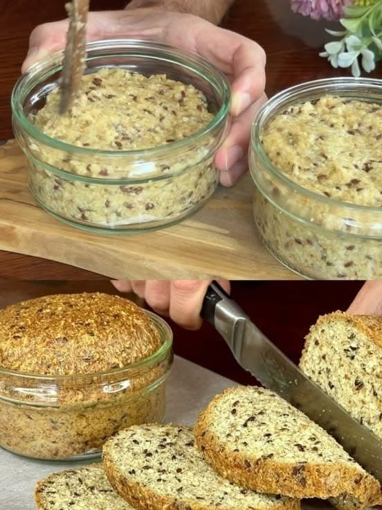 Bread in a Jar in a Minute: No Yeast, No Sugar, and No White Flour!