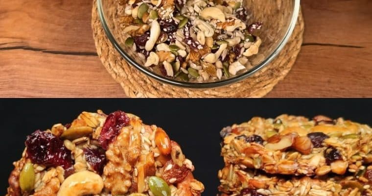 Wholesome Oat Cookies with Dried Fruit & Nuts