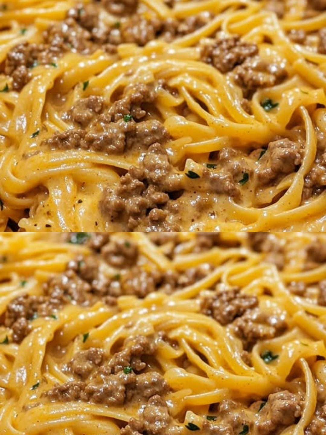 One-Pot Creamy Beef & Garlic Butter Pasta