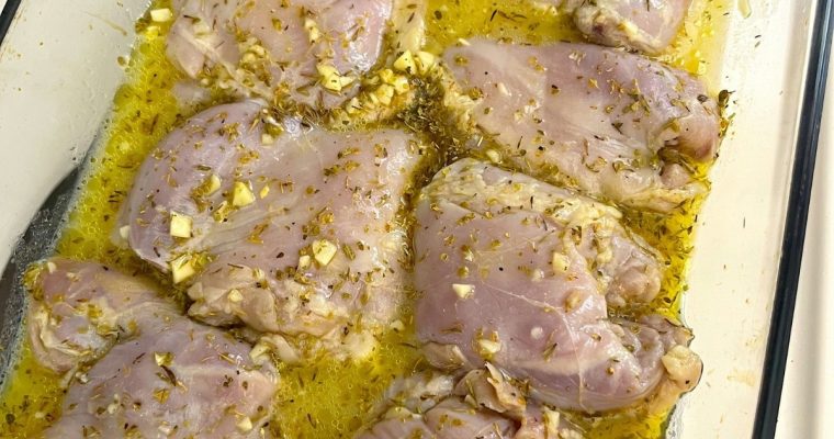 Baked Greek Lemon Chicken