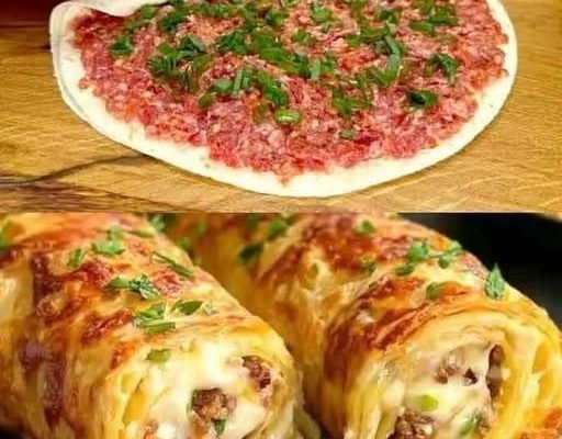 Tortilla Wraps with Ground Beef