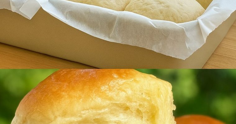 Fluffy, Buttery Homemade Rolls