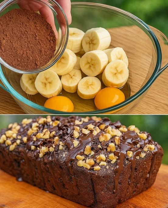 Decadent No-Sugar Chocolate Banana Oatmeal Dessert