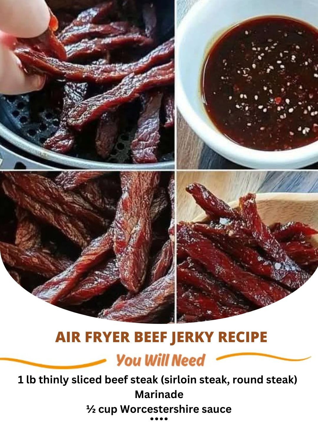 Air Fryer Beef Jerky Recipe