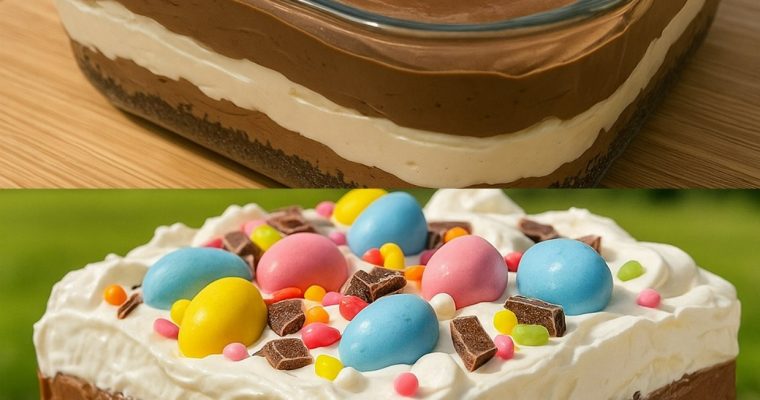 Easter Chocolate Lasagna