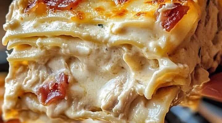 Crack Chicken Lasagna