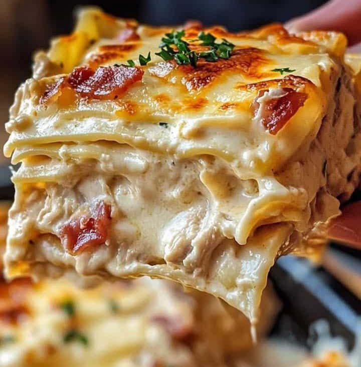 Crack Chicken Lasagna