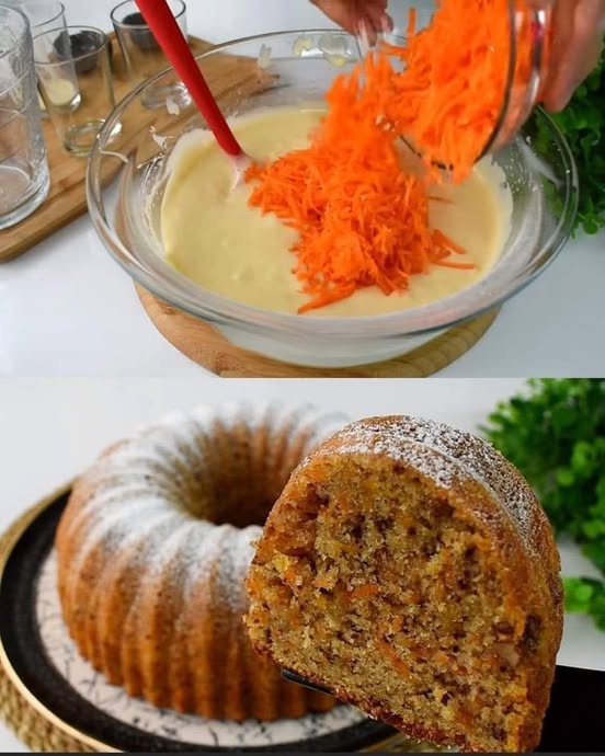 Carrot Walnut Cake!