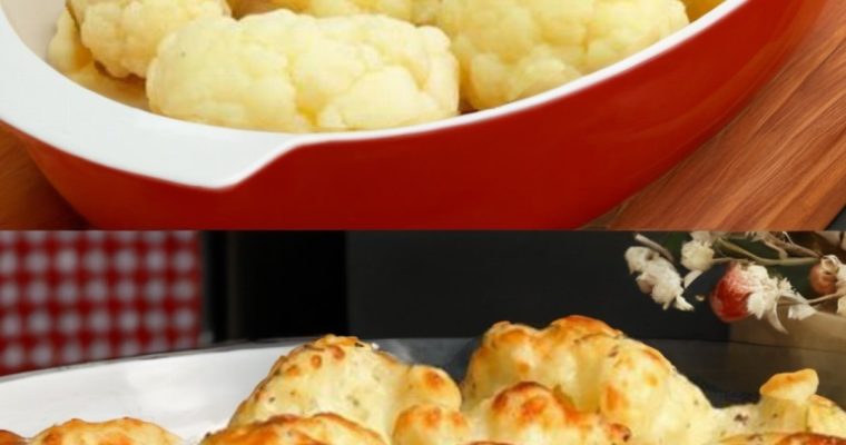 Cheesy Baked Cauliflower
