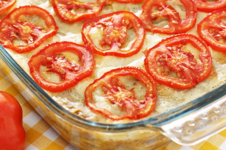 Grandma’s Eggplant Tomato Bake
