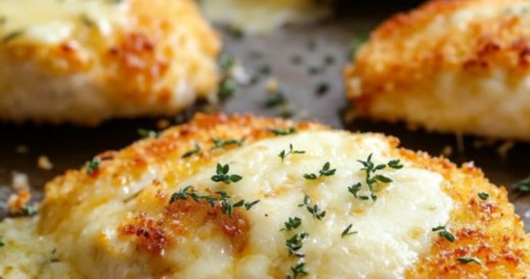 Baked Garlic Parmesan Chicken Cutlets