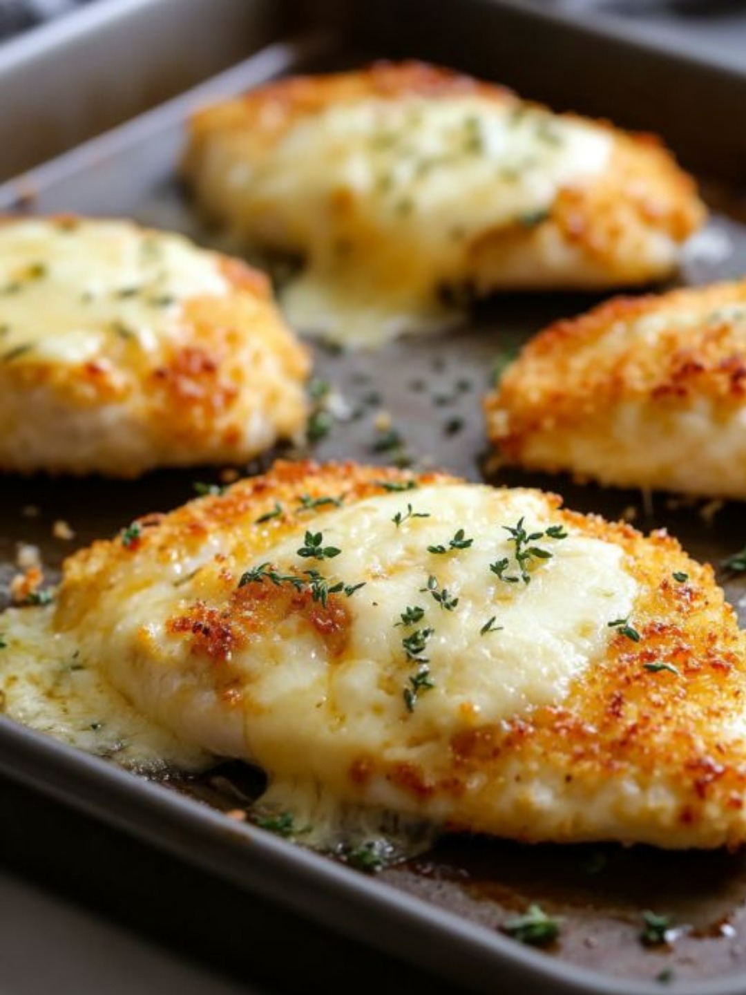 Baked Garlic Parmesan Chicken Cutlets