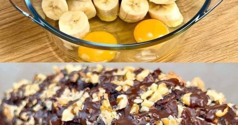 Chocolate Banana Oatmeal Dessert
