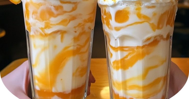 Boozy Orange Creamsicle Float