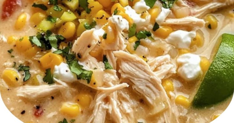 Mexican Street Corn White Chicken Chili