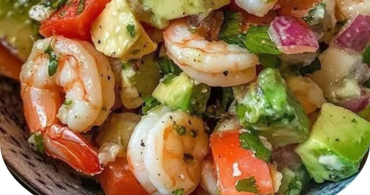 Zesty Lime Shrimp and Avocado Salad