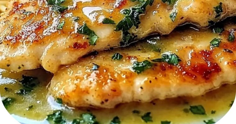 Chicken Piccata with Lemon Sauce