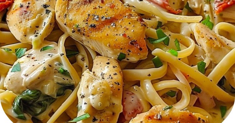 Italian Scampi Chicken Pasta
