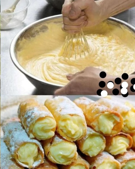 Cannoli with Pastry Cream