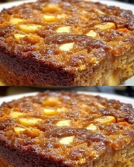 Oatmeal, Apple and Carrot Cake