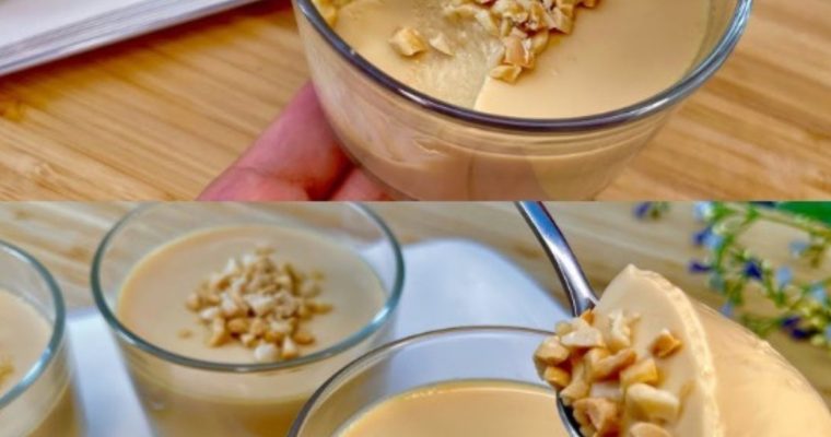 No-Bake 3-Ingredient Milk Pudding Dessert