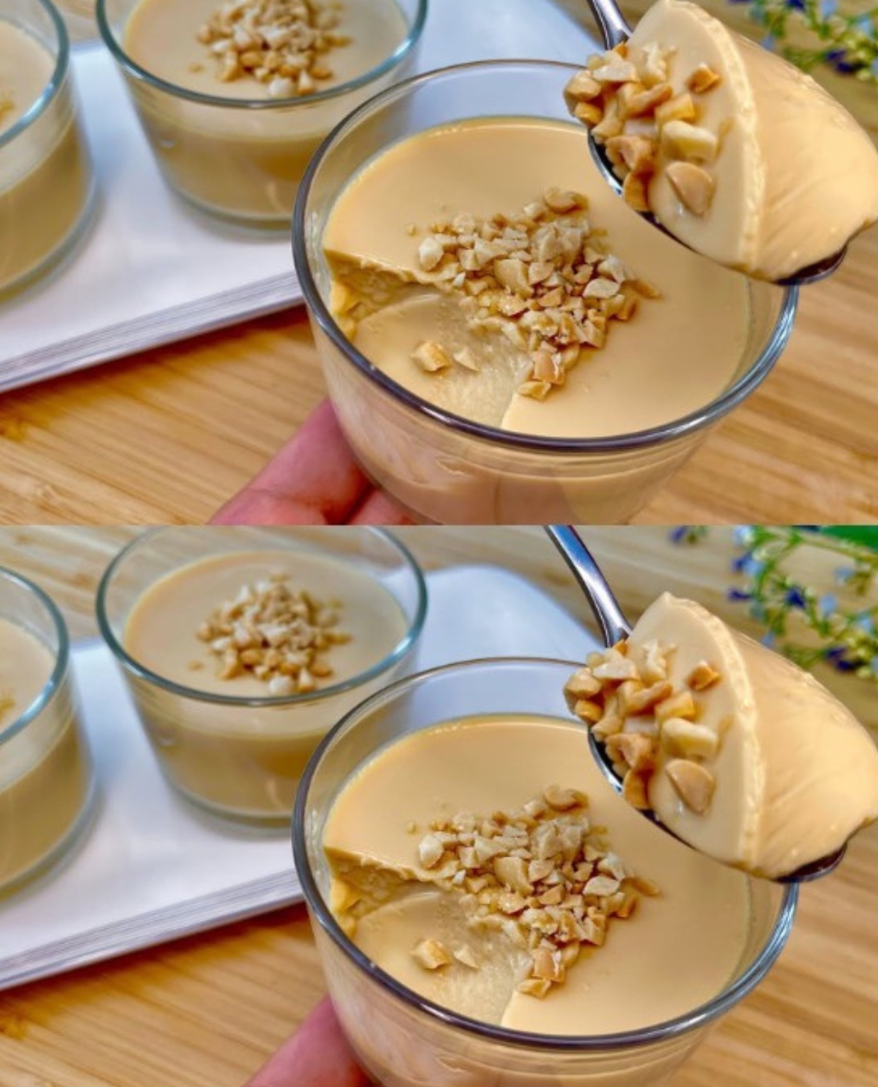 No-Bake 3-Ingredient Milk Pudding Dessert