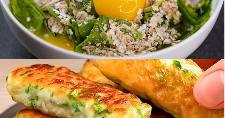 SPINACH OATS PANCAKE