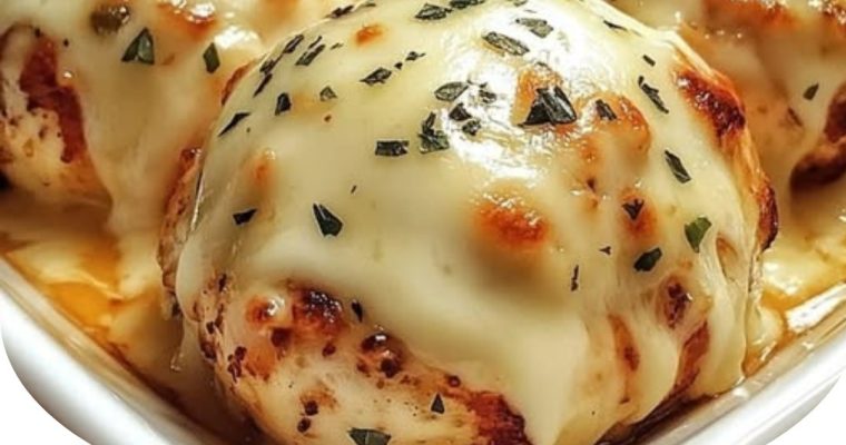 Melted Mozzarella & Ranch Chicken Bombs