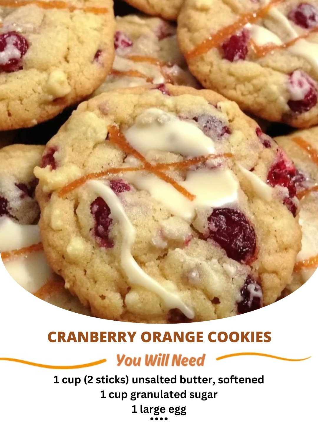 Cranberry Orange Cookies